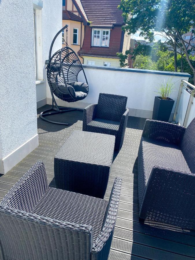 Nowy Apartament Z Duzym Tarasem I Parkingiem Świnoujście Zewnętrze zdjęcie